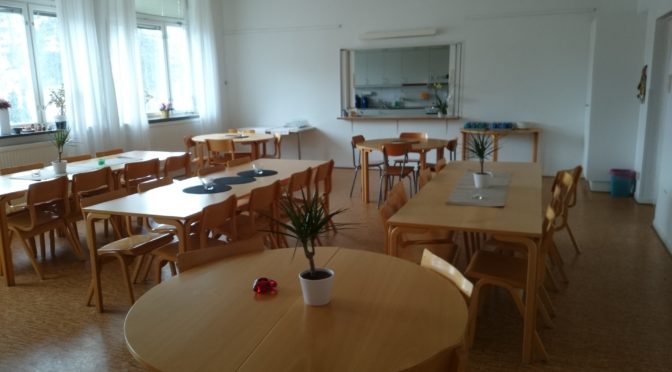 Mötesplats Tived – flyttar in i matsalen